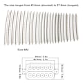 Miniatyrbilde 4 av 6: 24 stk gitarbåndsett i cupronickel for Fender/Gibson erstatningstilbehør 2,7 mm