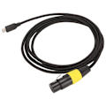 Miniatyrbillede 5 af 5: XLR til USB C-kabel Fleksibel Type C Han til XLR Hun Stik Adapter til PC Telefon Tablet