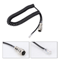 Miniatyrbilde 4 av 5: 8pin til RJ-45 modulær mikrofonadapter for Yaesu FT-450D FT-897D FT-991 FT-891