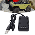 Miniatyrbild 5 av 8: Effektiv 2-i-1 Lipo Batteriladdare för FPV Drone Quadcopter, Bred Användning & Ultrasäker Laddning för 7.4V LiPo Batterier, Perfekt för Hobbyister