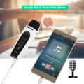 Miniatyrbilde 3 av 5: Mini 4-modus stemmevekslermikrofon for iOS/Android smarttelefon mobiltelefon PC