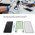 Miniatyrbillede 5 af 5: Mobiltelefon Glas Bagside Cover Front Ydre Linse Glas Skærm Udskiftning Reparation til Galaxy S23 Plus
