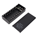 Pikkukuva 8 / 8: L16 16x18650 DIY Power Bank 2 USB-lähtöä 22,5 W:n pikalataus Akun kotelo LCD-näytöllä ja Micro Type C -tulolla Musta
