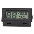 Miniatyrbild 2 av 8: Portabel Digital Hygrotermometer Svart Elektronisk Temperatur Fuktighetsmätare för Hem Växthus Källare