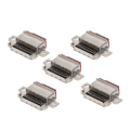 Pikkukuva 2 / 5: 5 kpl Type C USB -laturiliitinliitäntä Data latausportti häntäpistoke Galaxy S10:lle