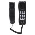 Miniatyrbilde 5 av 5: KX T628 Svart for engelsk kablet skrivebordsveggtelefon fasttelefon for hjemmekontor