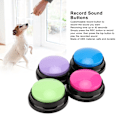 Miniatyrbillede 7 af 8: 4 stk. Record Talking Button Multifunktionel 30S Hundekommunikationsknapper til hunde katte kæledyr