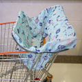 Miniatyrbild 5 av 5: Bärbar shoppingvagnsstol Paketöverdrag Vagn Mjuk dyna Babyskyddssäte Överdrag