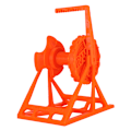 Miniatyrbillede 4 af 5: 3D-printerdele forbrugsmateriale trådstativ PLA ABS forbrugsmateriale materiale til Prusa i3