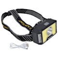 Miniatyrbild 1 av 5: LED COB-strålkastare Multimode USB-laddning Vattentät huvudficklampa