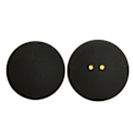 Miniatyrbild 1 av 7: Professionella Squashbollar för Träning, Två Gula Prickar Långsam Racketboll för Erfarna Spelare (Unisex), Set om 2, Förbättrade Utomhussporter