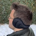 Miniatyrbillede 4 af 5: Herre Dun Vinter Ørevarmere | Bag-hovedet Justerbar & F