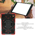 Miniatyrbillede 4 af 5: Tablet Etui Multifunktion Robust Stødsikker Tablet Beskyttelsescover til Samsung Tab A8 10.5inch 2022 X200 X205 Tablets