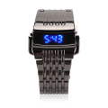 Miniatyrbild 1 av 5: Legering Klocka LED Digital Display Snabbkoppling Mode Klocka för Daglig Affärsverksamhet
