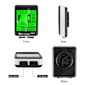 Miniatyrbild 3 av 7: Cykeldator, 19 funktioner med LCD-bakgrundsbelysning för förbättrad analys av cykelprestanda
