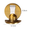 Miniatyrbilde 2 av 5: Dørstopper, usynlig magnetisk dørstopper, rustfritt stål gulv magnetisk dørstopper dørholder