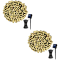 Miniatyrbillede 1 af 5: Tegneserie hvalp solcellelampe haveornament statue dyremodel