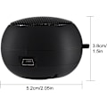 Miniatyrbild 4 av 6: WLAN-högtalare för underhållning på språng, expanderbar design, portabel mini-resehögtalare med tydlig bas och låg strömförbrukning