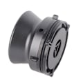 Miniatyrbild 3 av 8: 1 Par NAB Nav Adaptrar Professionell Polerad Aluminiumlegering 10 Tum Öppnare för Studer ReVox för Akai för Teac Grå