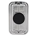 Miniatyrbild 5 av 8: Finger Ring Mobiltelefon Hållare Stativ 360° Rotation Metall Ring Spänne MultiAngle Hand Grip(Silver )