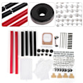 Miniatyrbilde 4 av 5: DIY Mini Open Aluminiumlegering Ramme M-ATX Hovedkort PC Datamaskin Kabinett
