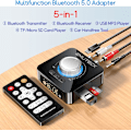 Miniatyrbild 2 av 5: Symphony of Style, Portabel CD-spelare med LED-display för hemmet, Bluetooth 5.1, HiFi-högtalare, Skrivbordsdesign, FM-radio, USB-uppspelning, TF-kort