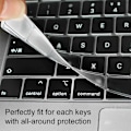 Miniatyrbild 4 av 5: TPU-tangentbordsskydd för MacBook Air/Pro/Retina 13/15/17 tum (A1314) Släppt tangentbordsskydd Display US-version Ultratunn skyddande hud