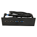 Miniatyrbild 2 av 5: USB Front Panel 2 USB2.0 2 USB3.0 Hög Hastighet Överföring 5.25in Dator Expansionskort 4 Portar