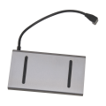 Miniatyrbilde 5 av 5: for Steam Deck Dock Stand 6 i 1 4K 60HZ USB3.0 Hub Gigabit Nettverk Port Spillkonsoll Expander Dokkingstasjon