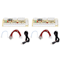 Miniatyrbilde 1 av 5: Arcade-spillkontroller USB-koder Zero Delay USB til joystick-knapp for PC for MAME for Raspberry Pi Retro