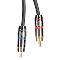Pikkukuva 4 / 8: JORINDO Mikrofonikaapeli, Kaksi XLR-urosliitäntää Kaksi RCA-liitäntää -sovitin HiFi-stereojärjestelmille, kotiteatterijärjestelmille, 3 m, JD6053-1