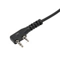 Miniatyrbild 5 av 8: U94 PTT-adapter Push-to-Talk-knapp Walkie Talkie Militär Headset-kontakt Ersättning för BAOFENG UV‑5R