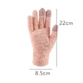 Miniatyrbillede 2 af 5: Star Vinterhandsker til kvinder Varme strikkede handsker Touchscreen
