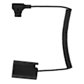 Miniatyrbillede 3 af 8: D Tap til DMW DCC17 Dummy Batteri Spiral Kabel DMW BLK22 Batteri Adapter til Lumix S5 S5K S5GK GH5II GH6 G9 Digitalkamera