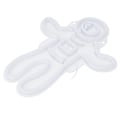 Miniatyrbild 4 av 5: LED Astronaut Neonljus USB-driven transparent bakgrundstavla