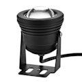 Miniatyrbillede 1 af 8: 12V 10W RGB Vandtæt Akvarium LED Spotlight Lampe til Fisk Tank Pool Have Undervands Sort
