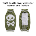 Miniatyrbillede 3 af 4: Pet Sweaters Skelet Sweater Katte- og Hundebeklædning