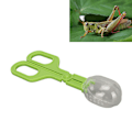 Miniatyrbillede 1 af 8: Krybdyr Fodring Klemme Krybdyr Fodring og Rengøring Værktøj Krybdyr Poop Scoop med Udluftningshuller til Skildpadde Firben Frø Edderkop Grøn