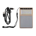 Pikkukuva 1 / 5: Kannettava USB LED Bluetooth-kaiutinvalo ulkokäyttöön, minikokoinen Wi
