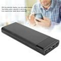 Miniatyrbild 7 av 8: Lätt 8 x 18650 Batterilagringsbox DIY Bärbar Powerbank Jacking Tillbehör Svart