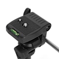 Miniatyrbild 3 av 8: Mini Stativ Bärbar Lätt 360 Grader Roterande Skrivbordsstativ med Snabbkopplingsplatta för Kamera Telefon