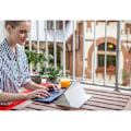 Miniatyrbild 5 av 5: Trådlöst Bluetooth-tangentbord med stabil Bluetooth-anslutning, ergonomisk design för bärbar 84-tangenters skrivupplevelse, kompatibelt med Windows, Mac