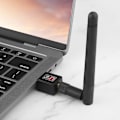 Miniatyrbilde 3 av 5: W90 RTL8188ETV150M Trådløs Nettverksadapter 150Mbps USB2.0 WIFI Mottakeradapter
