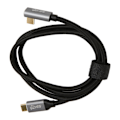 Miniatyrbillede 7 af 8: USB C til 90 Graders USB C Kabel 100W USB3.1 Gen2 10Gbps 4K 60Hz Højre Vinkel Type C til Type C Datakabel til Steam Deck 200cm / 78.7in