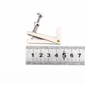 Miniatyrbilde 1 av 4: 4 stk. Holdbare metall finjusterere strengjusterere erstatningsdeler for 3/4 4/4 cello (sølv)