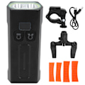 Miniatyrbillede 1 af 5: Cykel forlygte USB-opladning IPX6 2000LM cykelforlygte Outd