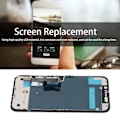 Miniatyrbillede 7 af 8: Fuld sæt til udskiftning af telefonskærm LCD-skærm med touchskærm og værktøj til iPhone XR