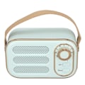 Miniatyrbillede 2 af 5: Bluetooth-højttaler Stereo HiFi-lyd USB-opladning Retro bærbar trådløs højttaler til hjemmet Rejse