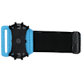 Miniatyrbilde 2 av 8: Telefon armbåndsholder 360 graders roterbar armbånd telefondeksel for IPhone 13 Pro Max for løping sport blå S