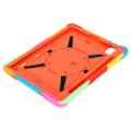 Miniatyrbild 3 av 7: Tabletskydd Fodral 360 Roterande Ställ Hand- och Axelrem för Ipad Air4 10.9 Orange